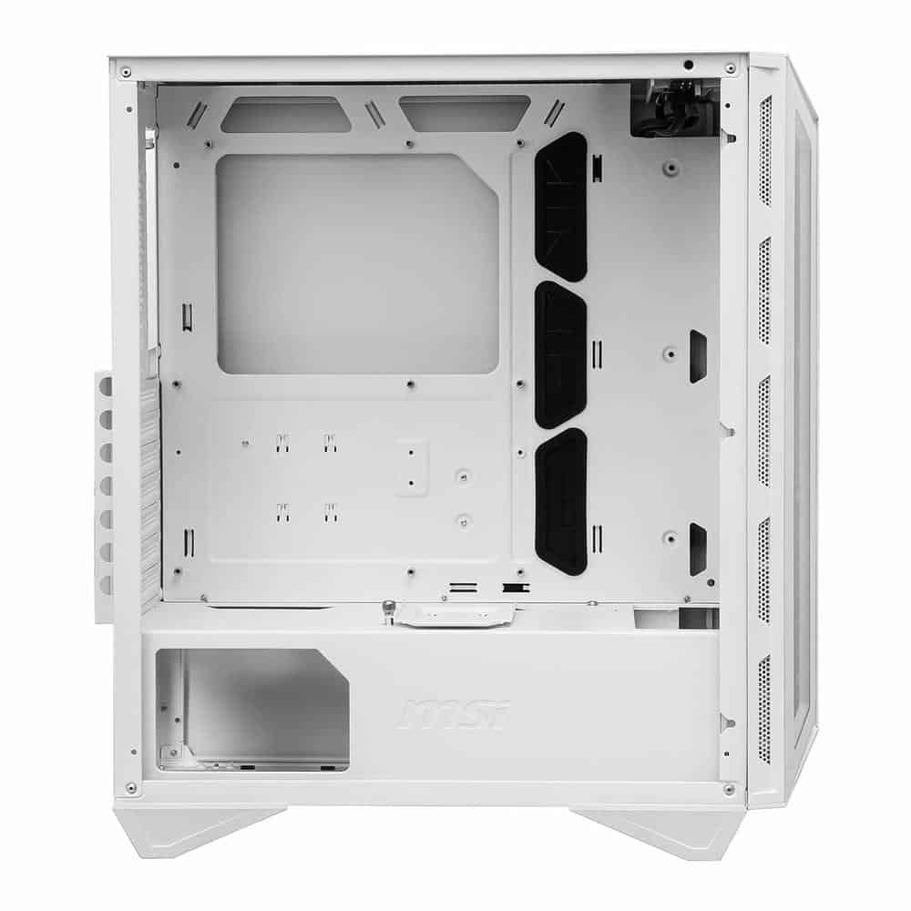 (image for) MSI MPG GUNGNIR 110R White Mid Tower Tempered Glass PC Gaming Case